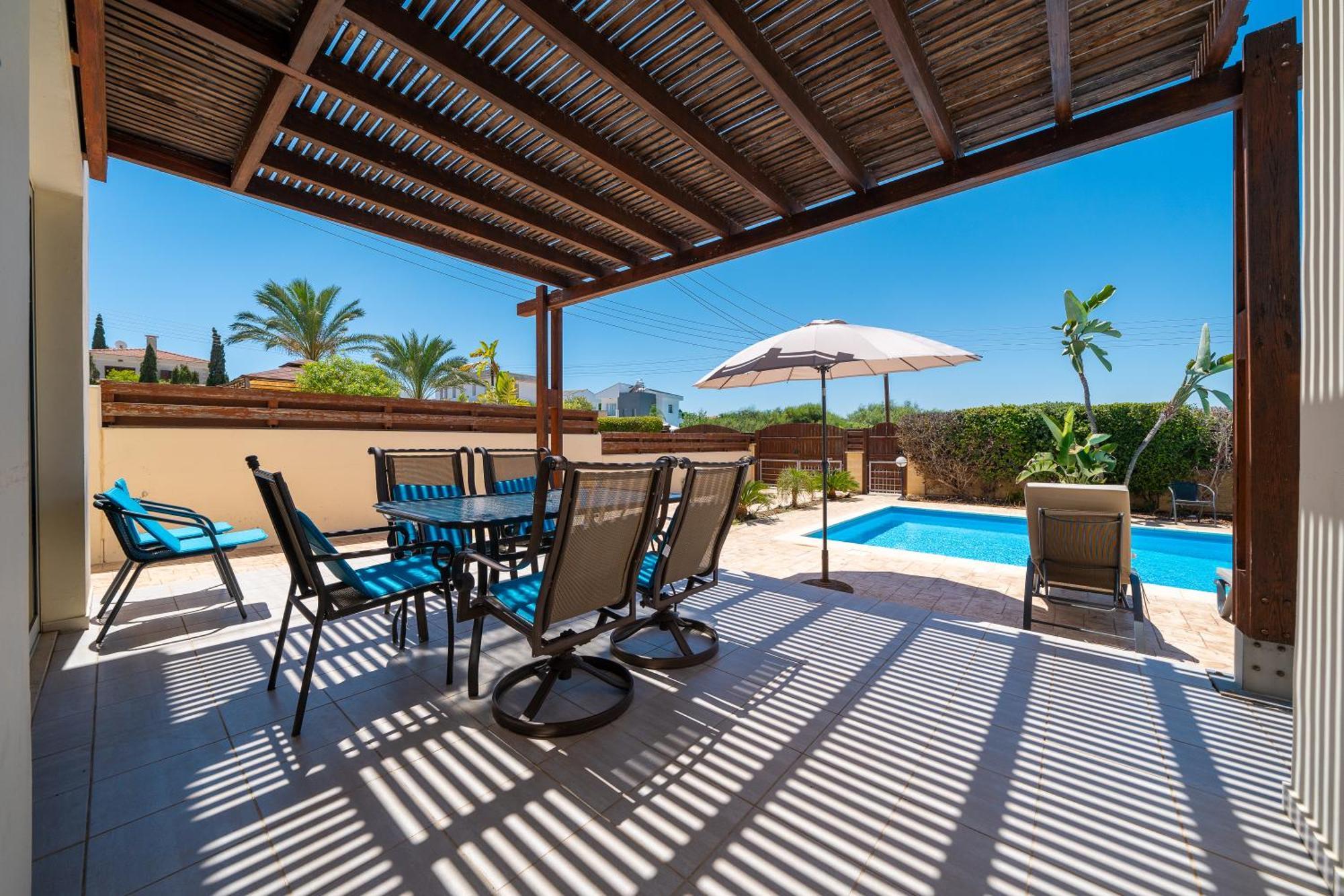 פרוטאראס Atlantica 4 Bedroom Villa Near The Beach מראה חיצוני תמונה